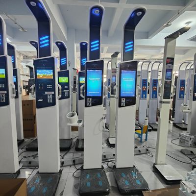 Επαγγελματική υπερηχητική ψηφιακή κλίμακα ύψους και βάρους για νοσοκομείο μεγέθους 33 * 55 * 235cm