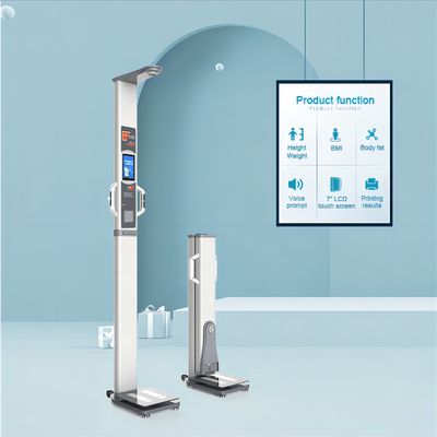 Ακριβής υπερηχητική συσκευή ανάλυσης σωματικού λίπους BMI με μέτρηση βάρους ύψους N.W 25kg