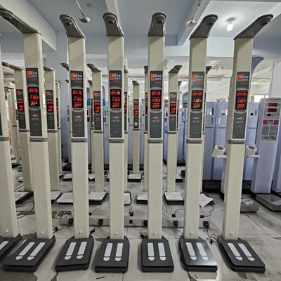Συμπληκτική και φορητή ιατρική υπερηχητική κλίμακα ύψους και βάρους για φυσική εξέταση