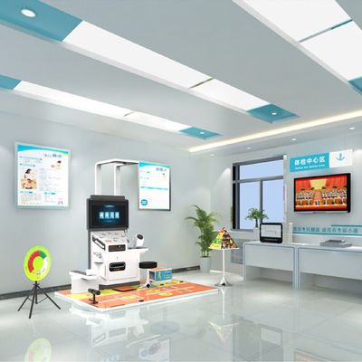 Τέσσερις μεθόδους σύνδεσης Μηχανή δοκιμής φυσικής κατάστασης για επαγγελματική εξέταση υγείας