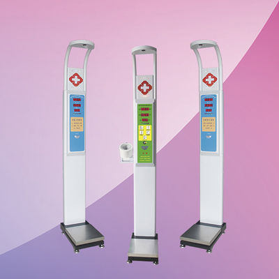 HW-600B Ηλεκτρονική ισορροπία Υπερηχητικό ύψος Βάρος σωματικού λίπους Αναλυτής BMI Ζυγός