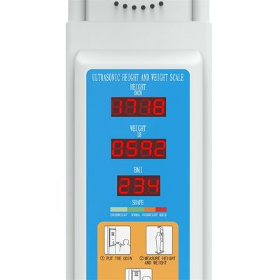 33*55*235cm Ιατρική μηχανή μεγέθους BMI για ακριβή μέτρηση ύψους και βάρους