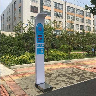 100-240V Υπερήχθη νομίσμα λειτουργεί 500kg βάρος και ύψος αναλυτής σώματος κλίμακα για την κλινική