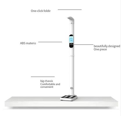 LEKA HW-Z6 ABS από ανοξείδωτο χάλυβα BIM Σκηνομετρία ύψους σώματος και βάρους για φυσικοθεραπεία