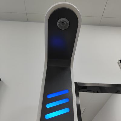 Ατσάλι 19 ιντσών Android ιατρική μηχανή ελέγχου σώματος με προηγμένες πολλαπλές παραμέτρους
