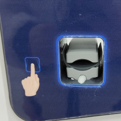Ατσάλι 19 ιντσών Android ιατρική μηχανή ελέγχου σώματος με προηγμένες πολλαπλές παραμέτρους
