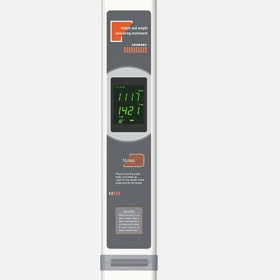 Εύκολο μπλε υπερηχητικό ύψος βάρος Bmi 33 * 46 * 230cm για γρήγορες μετρήσεις