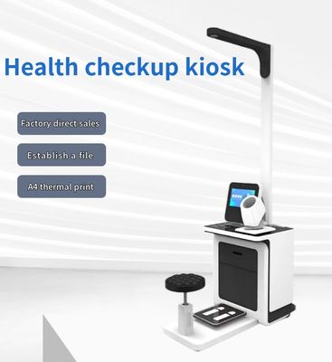 LEKA Telemedicine Kiosk Εγγυημένη μηχανή ελέγχου υγείας με οθόνη LCD 14'