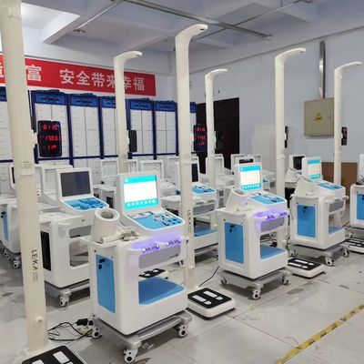15' LCD οθόνη αφής έξυπνο πλήρες σώμα check up kiosk για τα κέντρα υγείας