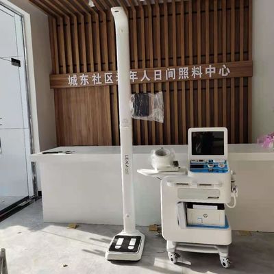 LEKA Σκηνή σωματικού λίπους Το απόλυτο Health Kiosk για ταχεία διάγνωση και 15' LCD οθόνη