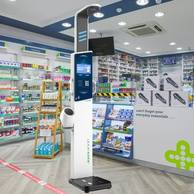 33*55*235mm LCD Δείκτης Σκηνή σωματικού λίπους για εύκολη παρακολούθηση ύψους και βάρους στο φαρμακείο