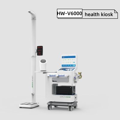 Εξοπλισμός τηλεϊατρικής HW-V6000 Κίος ιατρικού ελέγχου υγείας με οθόνη LCD
