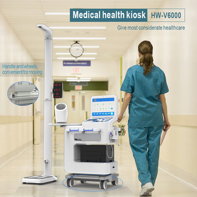 Το All-in-One Health Check έκανε εύκολο τον αυτοεξυπηρέτηση του τηλεϊατρικού περίπτερο με οθόνη 15 ιντσών