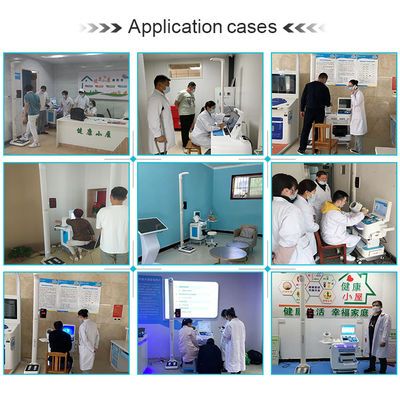 Το All-in-One Health Check έκανε εύκολο τον αυτοεξυπηρέτηση του τηλεϊατρικού περίπτερο με οθόνη 15 ιντσών