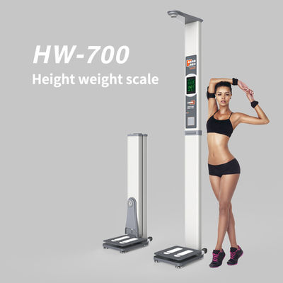 200kg χωρητικότητα Νοσοκομειακό ιατρικό υπερηχητικό μετρητή ύψους με λειτουργία ύψους