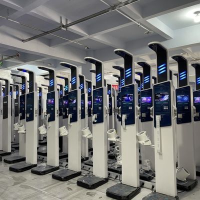 AC100-240v τροφοδοσία έξυπνος αναλυτής σώματος για ακριβή μέτρηση βάρους και ύψους