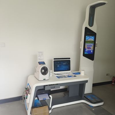 HW-V7000 Ιατρική Υγειονομική Ελέγχου Κιόσκου Ευφυής Ελέγχου Όλου του Σώματος Φυσική εξέταση