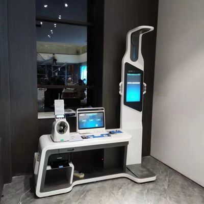 Κιόσκι τηλεϊατρικής HW-V7000 ABS και ανοξείδωτο χάλυβα για ολοκληρωμένο έλεγχο υγείας