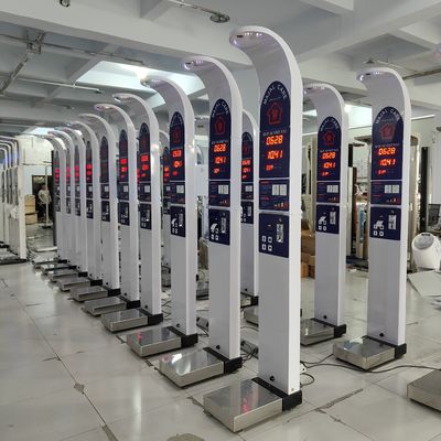 Ακριβής ισορροπία νομισμάτων ΔΜΣ Σκηνομετρία ζύγισης για την παρακολούθηση προσωπικού ύψους και βάρους του σώματος