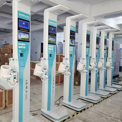 Εικονική οθόνη με οθόνη αφής LCD BIM Σκηνή βάρους ύψους σώματος για την αξιολόγηση και εξέταση της υγείας