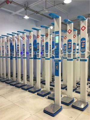 AC100-220V Ηλεκτρική τροφοδοσία Σώμα λίπος BMI ύψος βάρος ζύγιση ζυγίσματος μηχανή με λειτουργία νομίσματος