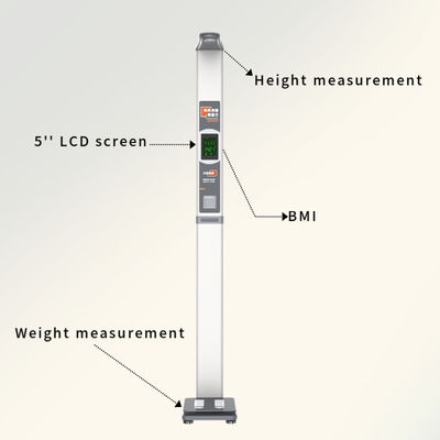 Πιστοποιημένη ISO9001 LED/LCD οθόνη νοσοκομειακή κλίμακα μέτρησης ύψους για ζύγιση ανθρώπινου βάρους