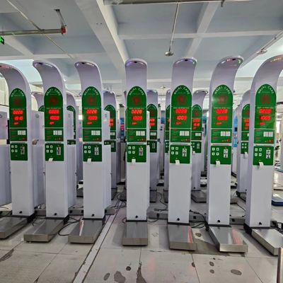 Ακριβής μηχανή ζυγίσματος BMI μεγέθους και βάρους σώματος με εύρος βάρους 1-500kg