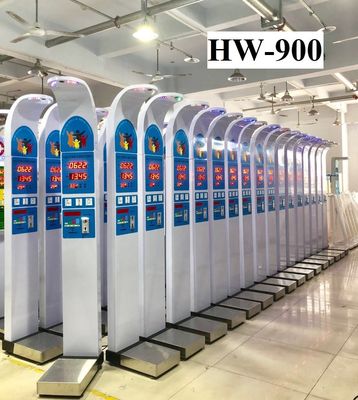 HW-900 Μηχανή πώλησης υψόμετρου και βάρους σώματος για νομίσματα με λειτουργία BMI στα ισπανικά αραβικά
