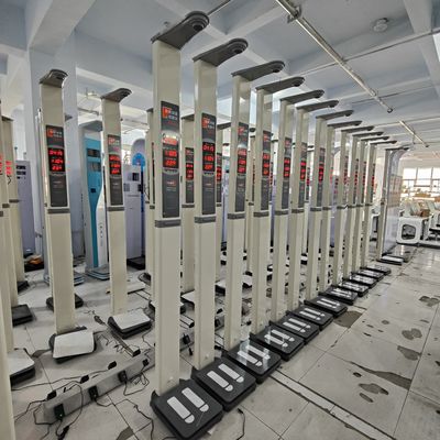Μπλε HW-700 200kg Ηλεκτρονική ζυγαριά με τροχούς