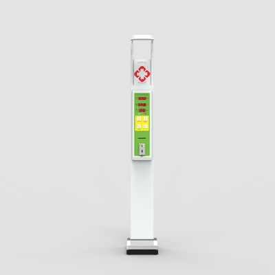 HW-600 Πλήρως προσαρμοσμένη κλίμακα βάρους και ύψους σώματος με LED οθόνη