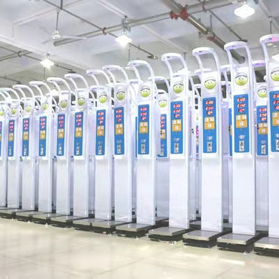 Μέγεθος πλατφόρμας 33*55cm LEKA Κέρμα Χρησιμοποιούμενο ύψος Βάρος ΔΜΣ Μετρητές ζυγίων για φαρμακεία