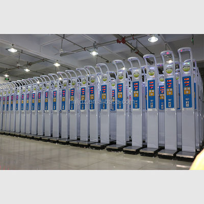 Πεδίο ύψους 60-200cm Ηλεκτρονική μηχανή BMI για ακριβή μέτρηση βάρους και ύψους